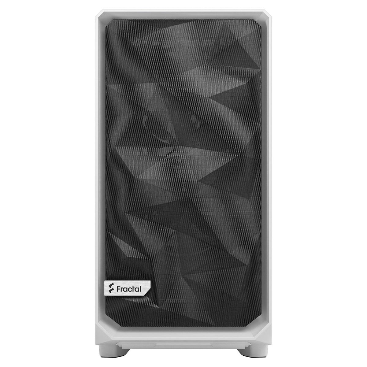 Midi Fractal Design Meshify 2 Lite White TG Clear Tint ATX Gaming Gehäuse mit Fenster