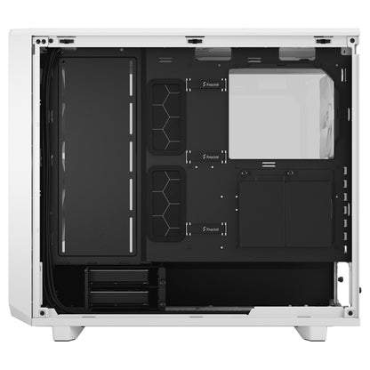 Midi Fractal Design Meshify 2 Lite White TG Clear Tint ATX Gaming Gehäuse mit Fenster