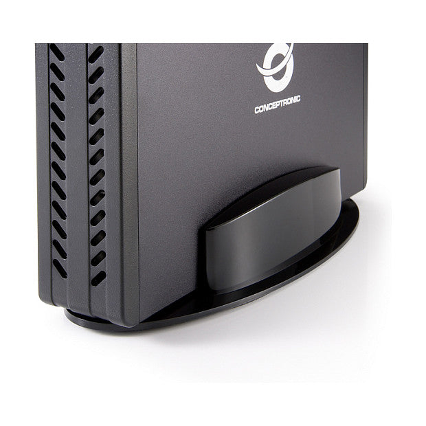 3,5" CONCEPTRONIC HDD Gehäuse 3.5"SATA HDD/SSD USB-A2.0 480Mbs sw