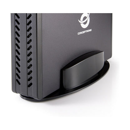3,5" CONCEPTRONIC HDD Gehäuse 3.5"SATA HDD/SSD USB-A2.0 480Mbs sw
