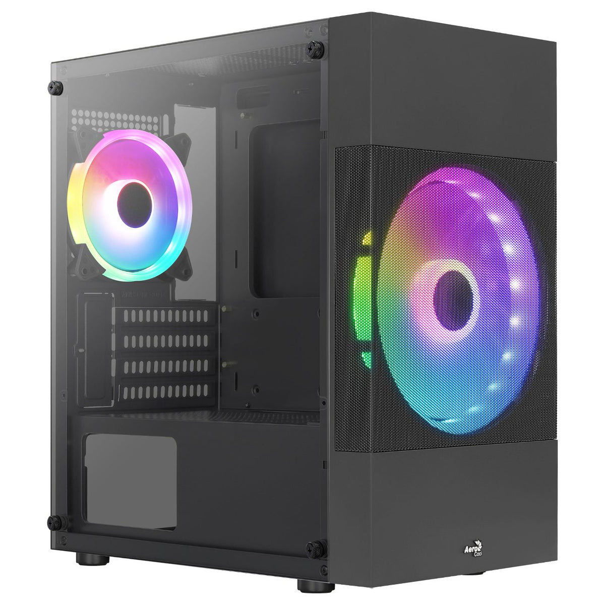 Mini AeroCool Atomic Lite v1 Black MicroATX/MiniITX