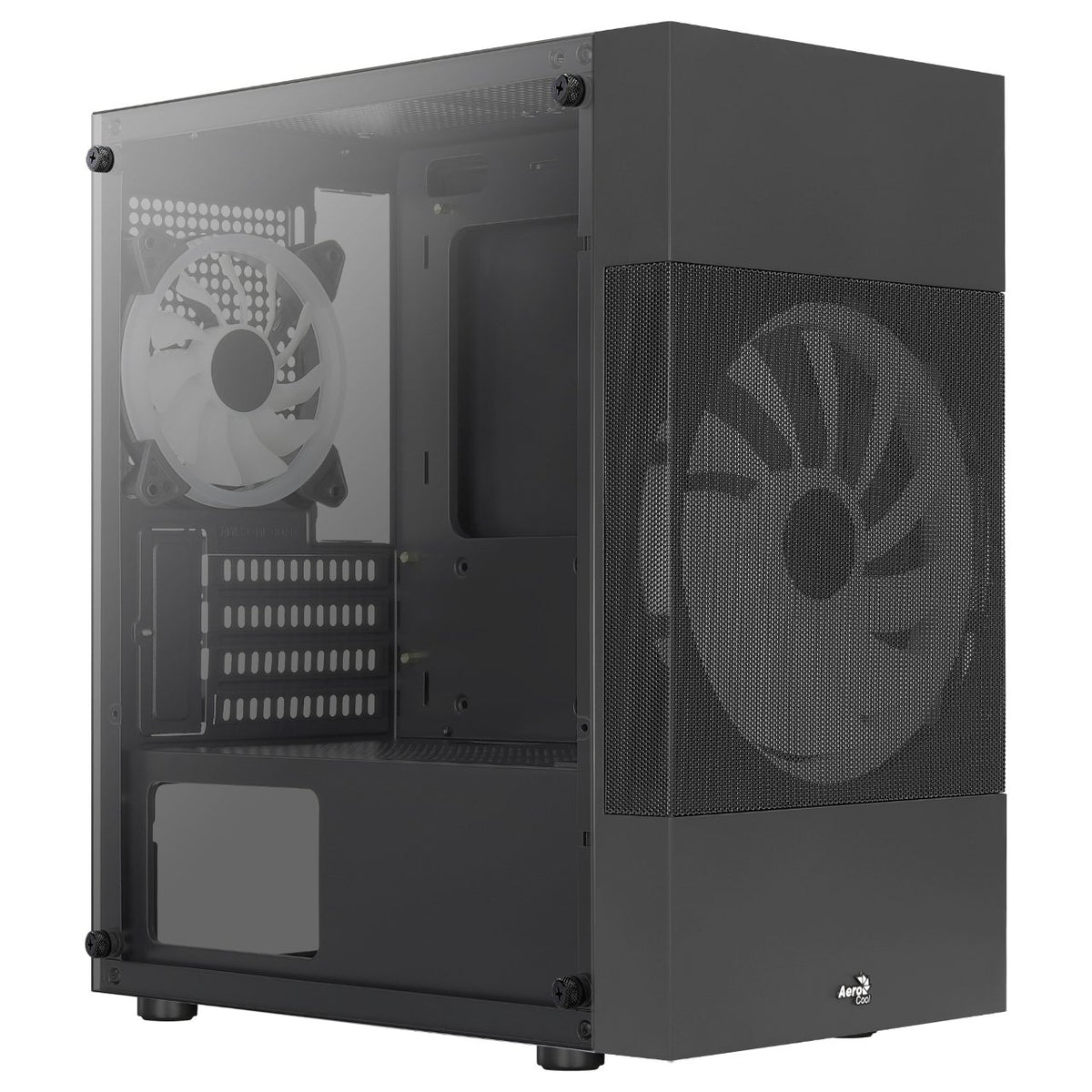 Mini AeroCool Atomic Lite v1 Black MicroATX/MiniITX