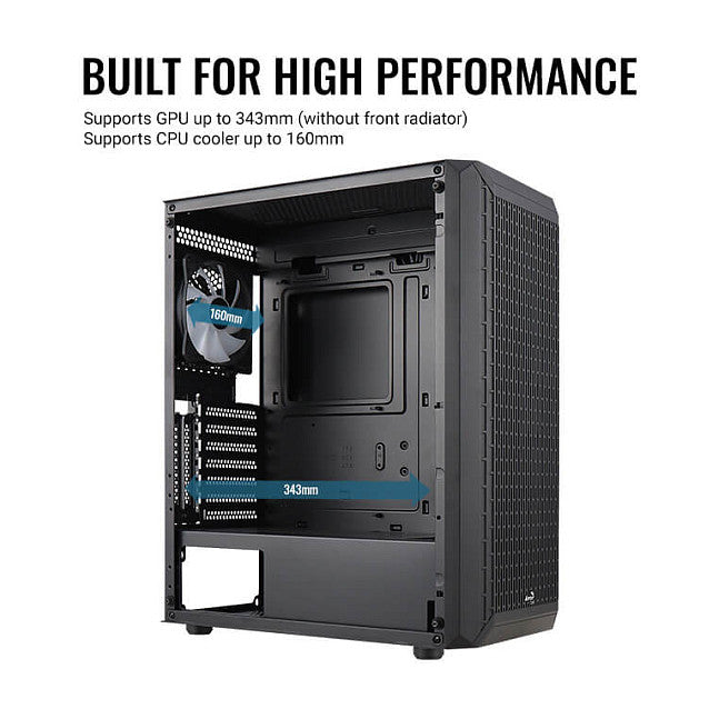 Midi AeroCool Beam-G v1 MicroATX/ATX/MiniITX (B)