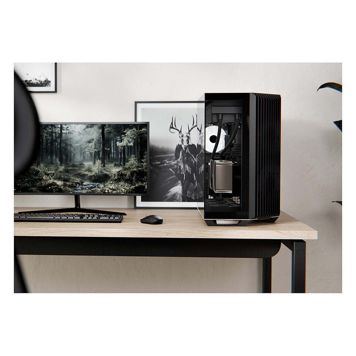 Midi APNX V1-BK-V1 (B/MicroATX/MiniITX)