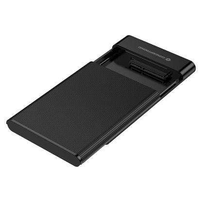 2,5" CONCEPTRONIC HDD Gehäuse SATA HDD/SSD USB-A/C 6Gbs sw