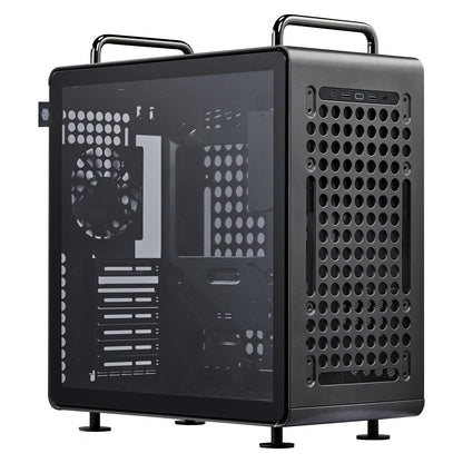 Midi Cooler Master Qube 540 Midi Tower ATX Gehäuse Glasfenster stardust iron