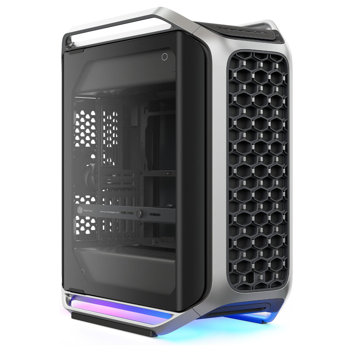 Cooler Master Cosmos Alpha (2025) Big Tower ATX Gehäuse Glasfenster silber/schwarz