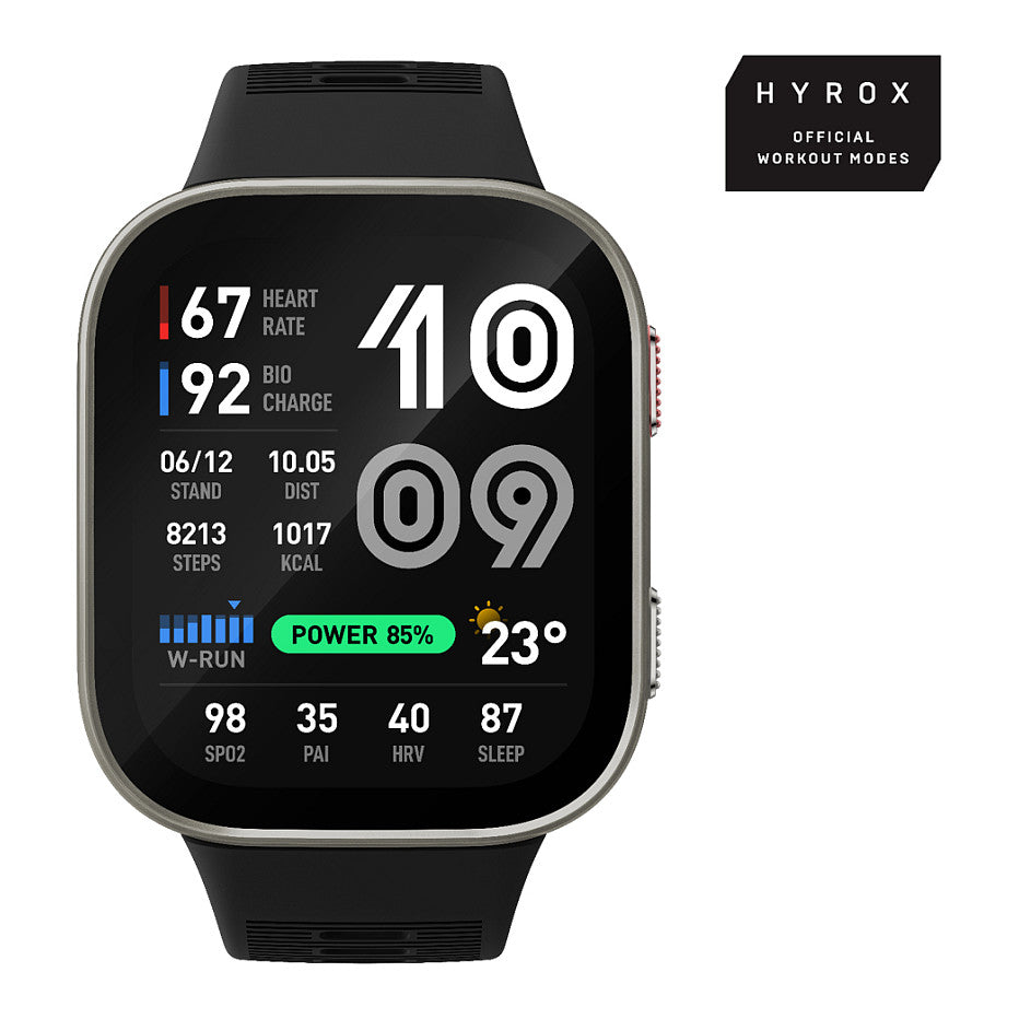Amazfit Bip Max Smartwatch silver