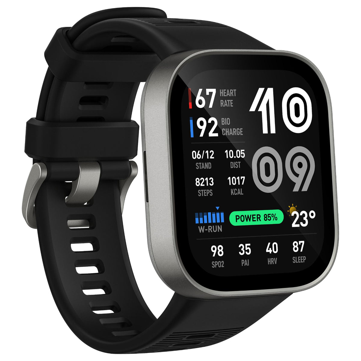 Amazfit Bip Max Smartwatch silver