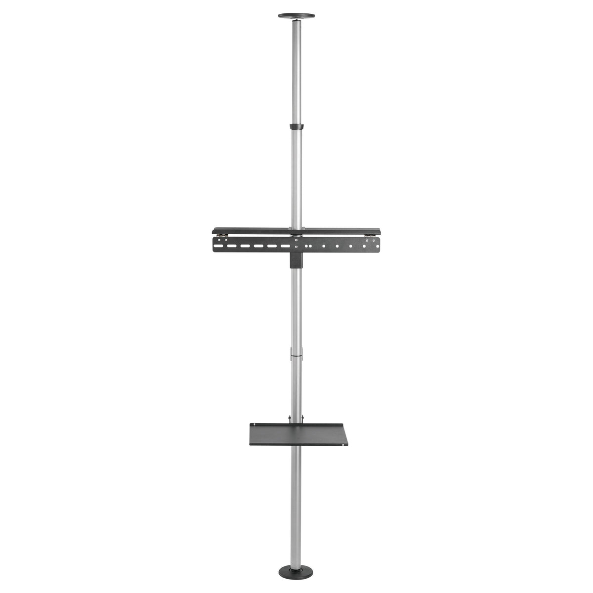 EQUIP 650621 Min. 94 cm (37") Max. 177,8 cm (70") Max. VESA 600 x 400 mm 30 kg Schwarz, Edelstahl