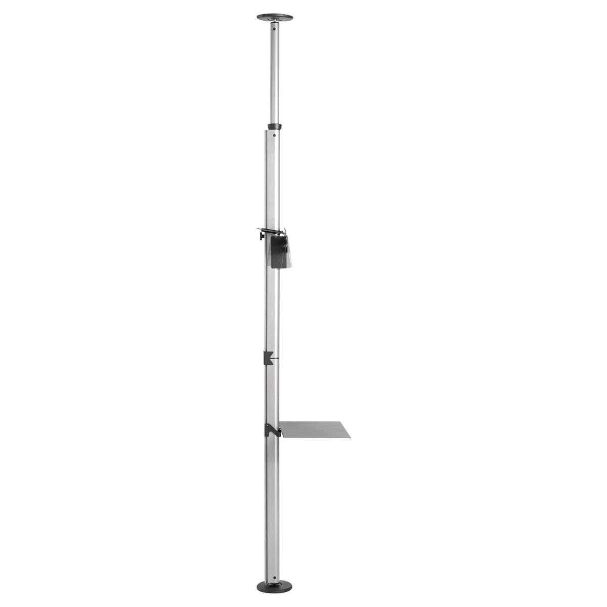 EQUIP 650621 Min. 94 cm (37") Max. 177,8 cm (70") Max. VESA 600 x 400 mm 30 kg Schwarz, Edelstahl