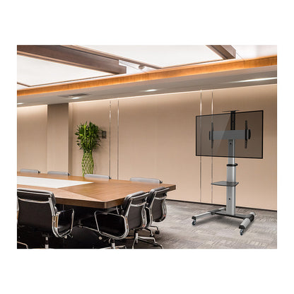 EQUIP 650602 TV Wagen Min. 94 cm (37") Max. 177,8 cm (70") Max. VESA 600 x 400 mm 50 kg Schwarz, Weiß