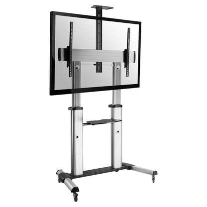 EQUIP 650605 TV Wagen Min. 152,4 cm (60") Max. 2,54 m (100") Max. VESA 1000 x 600 mm 100 kg Aluminium