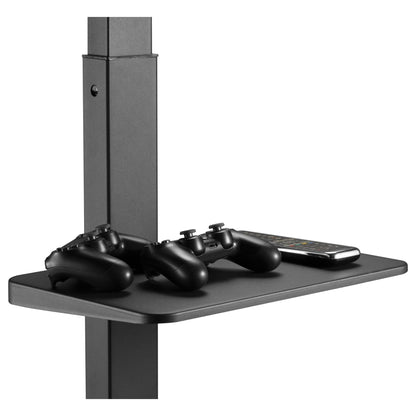EQUIP 650613 TV-Bodenständer Min. 94 cm (37") Max. 190,5 cm (75") Max. VESA 600 x 400 mm 40 kg Schwarz