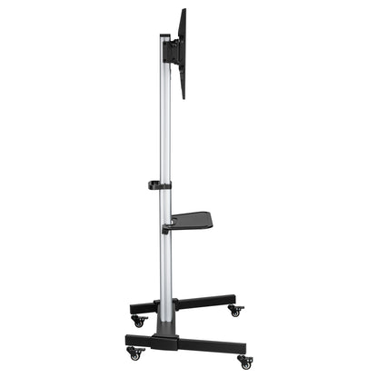EQUIP 650630 TV-Bodenständer Min. 94 cm (37") Max. 2,18 m (86") Max. VESA 600 x 400 mm 50 kg Silber