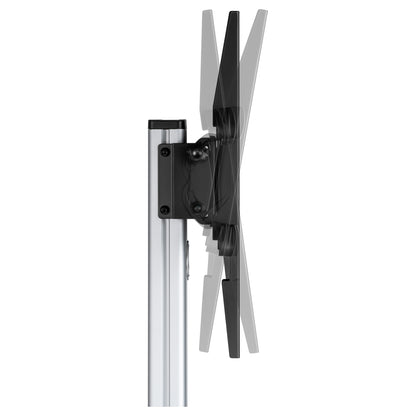 EQUIP 650630 TV-Bodenständer Min. 94 cm (37") Max. 2,18 m (86") Max. VESA 600 x 400 mm 50 kg Silber