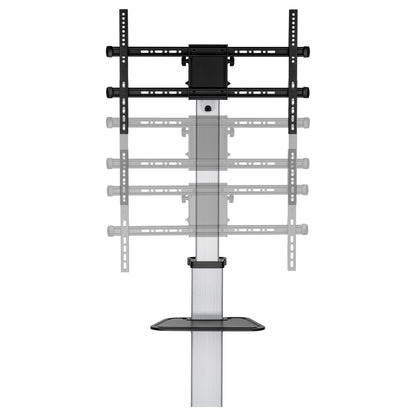 EQUIP 650630 TV-Bodenständer Min. 94 cm (37") Max. 2,18 m (86") Max. VESA 600 x 400 mm 50 kg Silber
