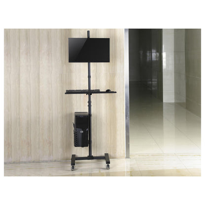 EQUIP 650171 Multimedia-Wagen Min. 43,2 cm (17") Max. 81,3 cm (32") Max. VESA 100 x 100 8 kg Schwarz