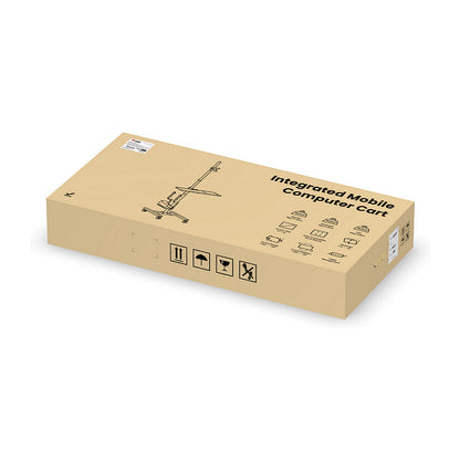 EQUIP 650171 Multimedia-Wagen Min. 43,2 cm (17") Max. 81,3 cm (32") Max. VESA 100 x 100 8 kg Schwarz