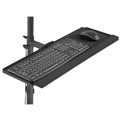 EQUIP 650171 Multimedia-Wagen Min. 43,2 cm (17") Max. 81,3 cm (32") Max. VESA 100 x 100 8 kg Schwarz