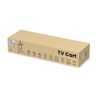 EQUIP 650631 TV-Wagen Min. 152,4 cm (60") Max. 2,54 m (100") Max. VESA 1000 x 600 mm 100 kg Schwarz
