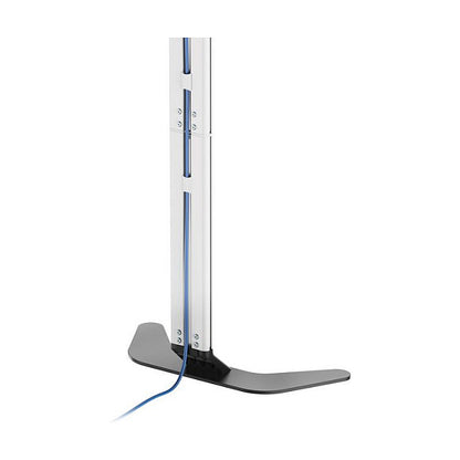 EQUIP 650614 Bodenstandhalter Min. 94 cm (37") Max. 2,18 m (86") Max. VESA 600 x 400 mm 45 kg Silber