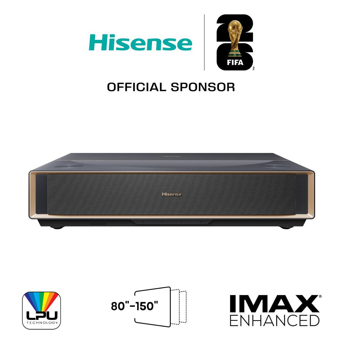 Hisense Germany GmbH PT1 16:9 UHD 4K (3840x2160) Laser DisplayPort HDMI WIFI RJ45 SmartTV Speaker