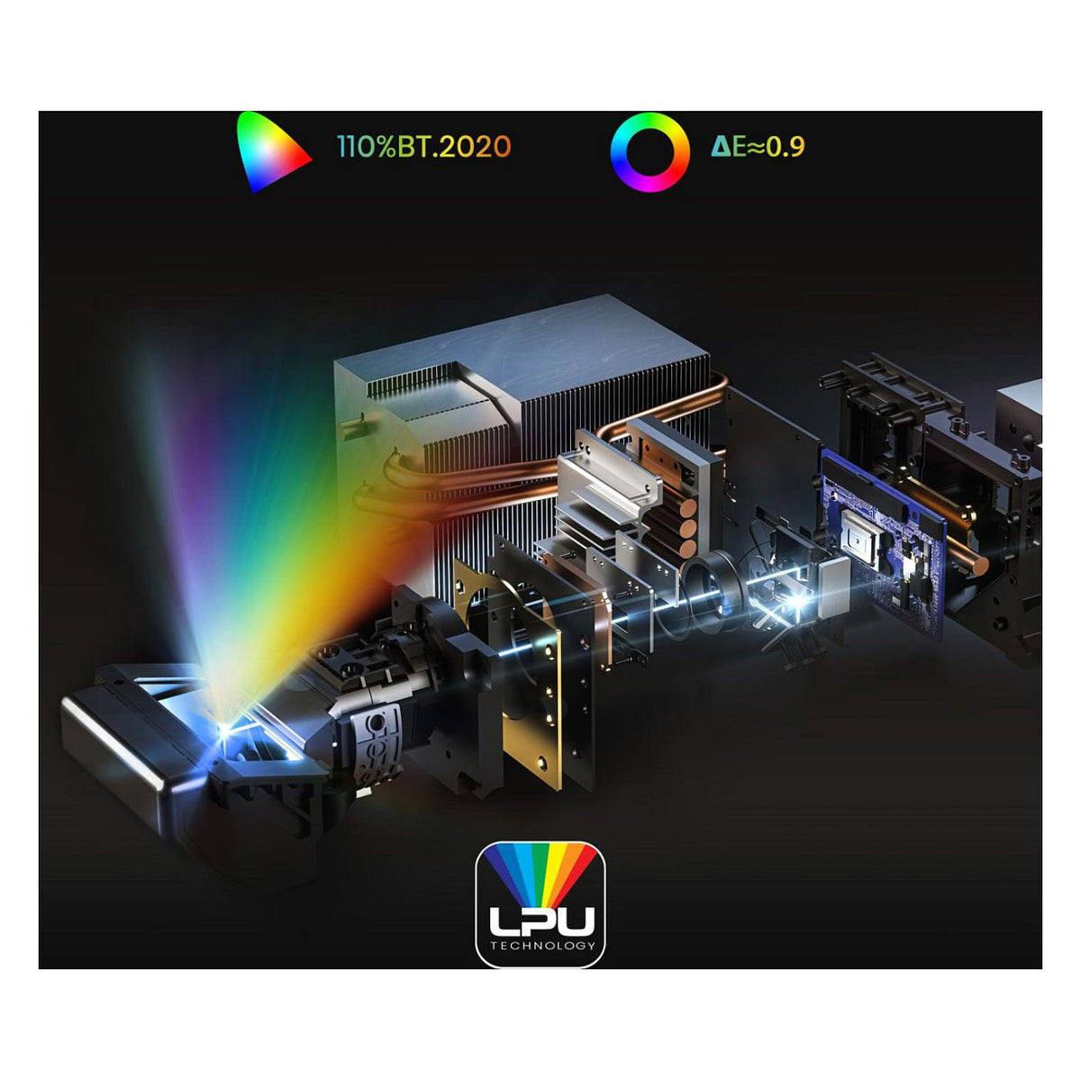 Hisense Germany GmbH PT1 16:9 UHD 4K (3840x2160) Laser DisplayPort HDMI WIFI RJ45 SmartTV Speaker