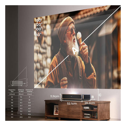 Hisense Germany GmbH PT1 16:9 UHD 4K (3840x2160) Laser DisplayPort HDMI WIFI RJ45 SmartTV Speaker