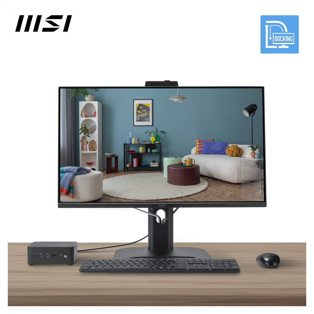 68,6 cm (27") 2560 x 1440 Pixel MSI 9S6-3PC8CM-001 16:9 Wide Quad HD IPS 4 ms 100 Hz DisplayPort HDMI USB-Hub Pivot Height VESA Speaker