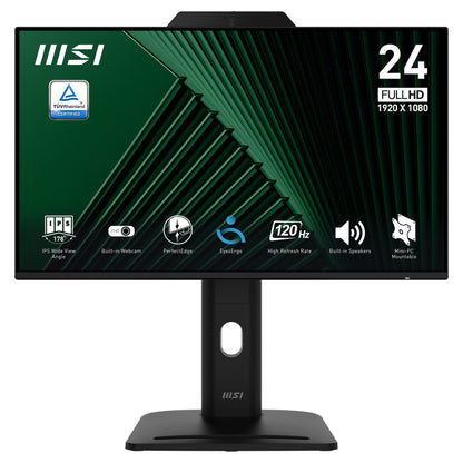 60,5 cm (23.8") 1920 x 1080 Pixel MSI 9S6-3PD89T-001 16:9 Full HD IPS 4 ms 120 Hz DisplayPort HDMI USB-Hub Pivot Height VESA Speaker