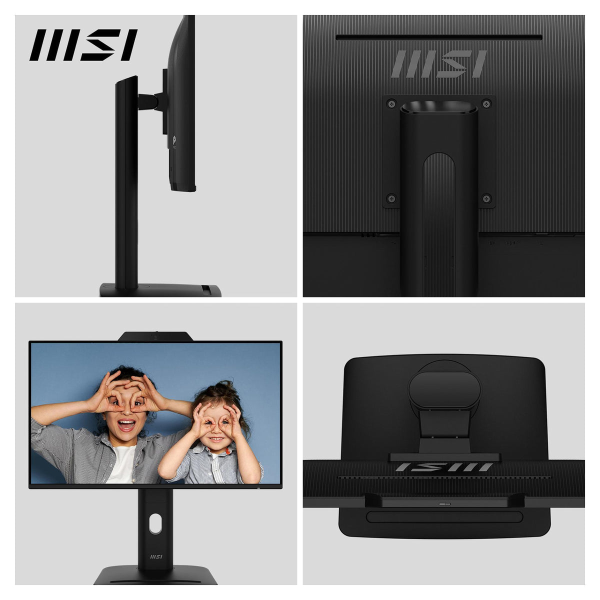 60,5 cm (23.8") 1920 x 1080 Pixel MSI 9S6-3PD89T-001 16:9 Full HD IPS 4 ms 120 Hz DisplayPort HDMI USB-Hub Pivot Height VESA Speaker