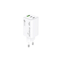 MediaRange GaN Ladeadapter 65W weiß