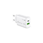 MediaRange GaN Ladeadapter 25W weiß