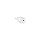 MediaRange GaN Ladeadapter 45W weiß