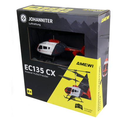 AMEWI EC135 CX Johanniter Koaxial Hubschrauber 3-Kanal RTF