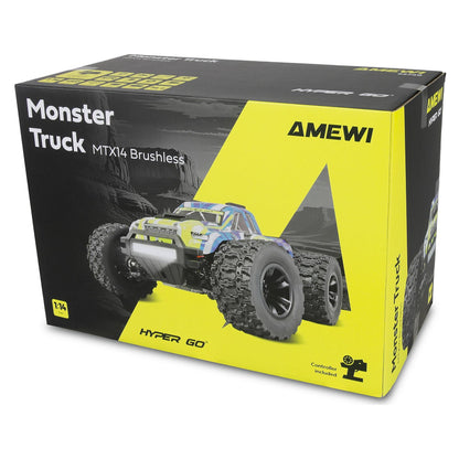 AMEWI Hyper Go MTX14 Monstertruck brushless 4WD 1:14 RTR