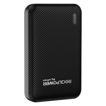 RealPower Powerbank PB-5000 SE schwarz 5.000mAh