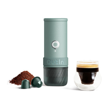 OutIn Mino - Canyon Green - Portable Electric Espresso Machine