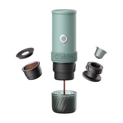 OutIn Mino - Canyon Green - Portable Electric Espresso Machine