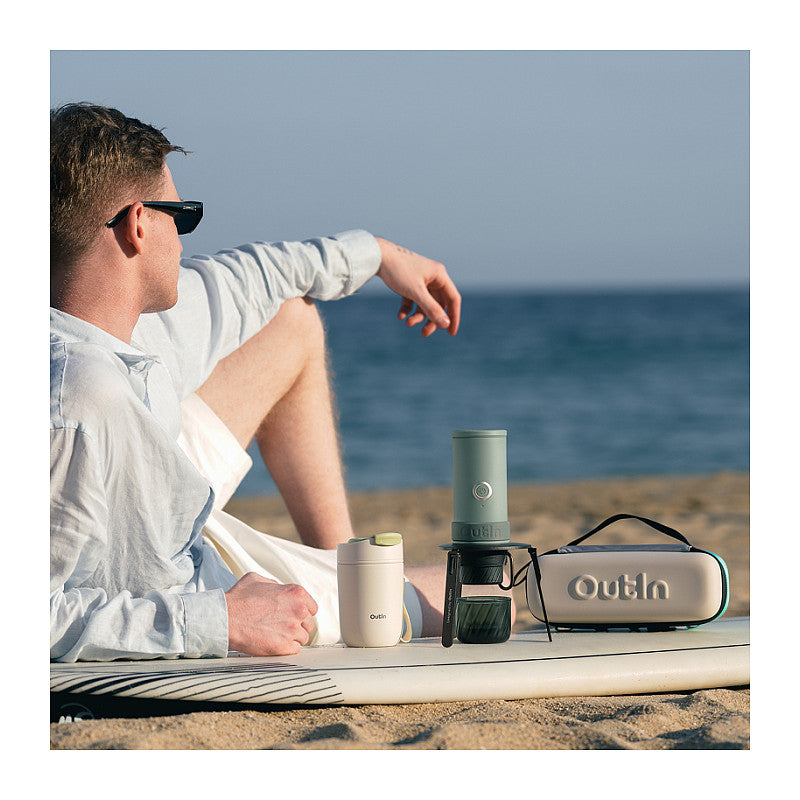 OutIn Mino - Canyon Green - Portable Electric Espresso Machine