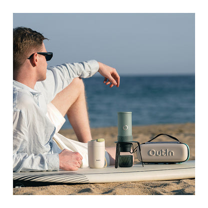 OutIn Mino - Canyon Green - Portable Electric Espresso Machine