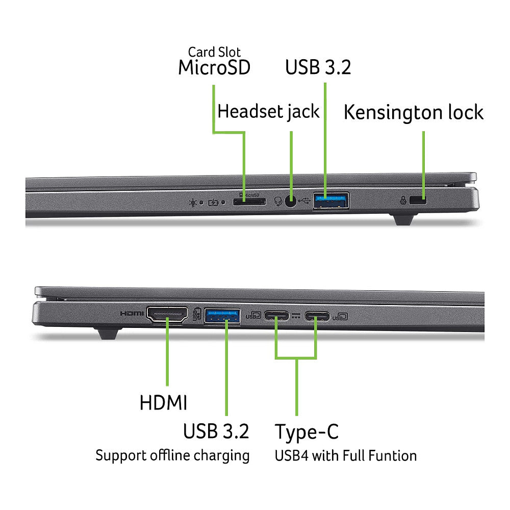Acer Aspire 16 AI A16-11M-X04K Snapdragon X X1-26-100/16GB/512SSD/W11 Home