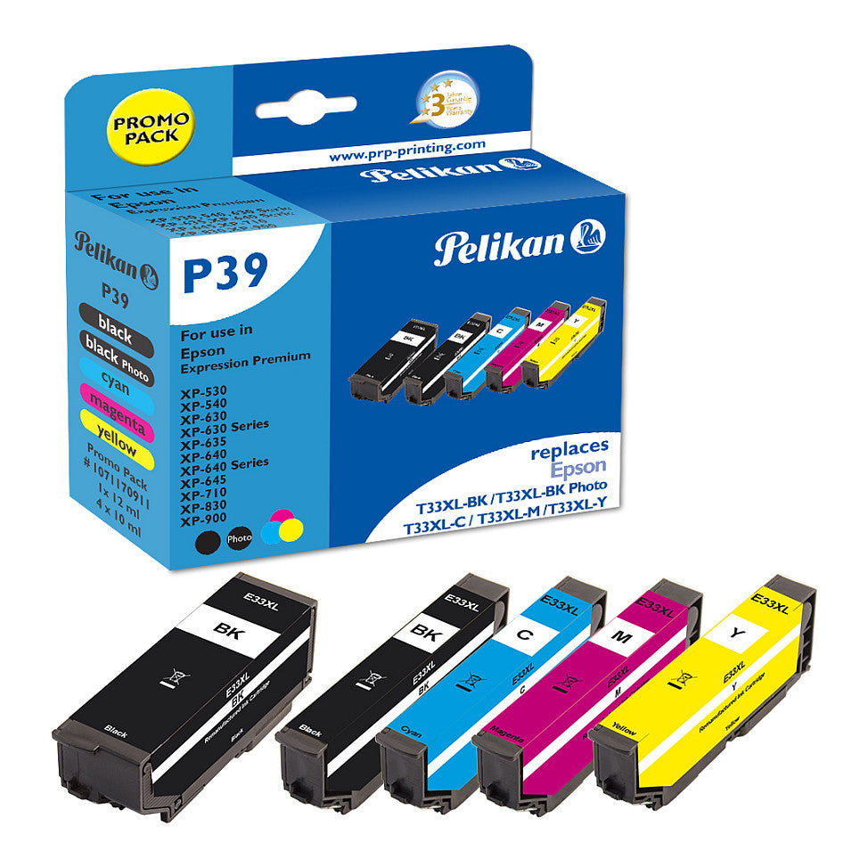 Pelikan Tinte für Epson T335740 Mulipack- 33XL
