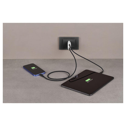 Cellularline USB-C Duo GaN Reiselader 30W White
