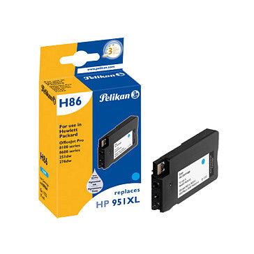 Pelikan Tinte HP H86 CN045AE HP951XL cyan 17ml remanufactured