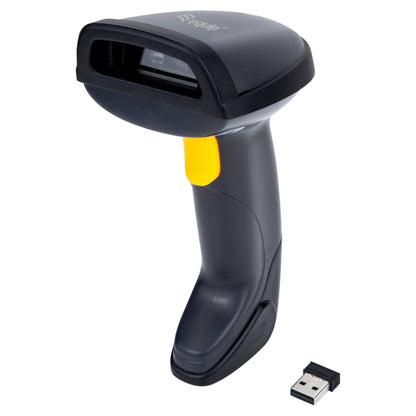 Equip 2D-Barcodescanner Laser Wireless/2.4GHz+Halter schwarz