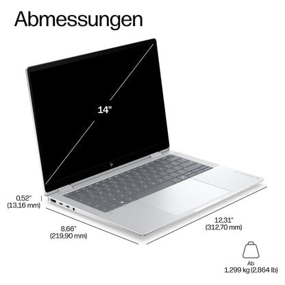 HP EliteBook X Flip G2i CU5 325/32GB/512SSD/W11 Pro 1J Gar (DE)