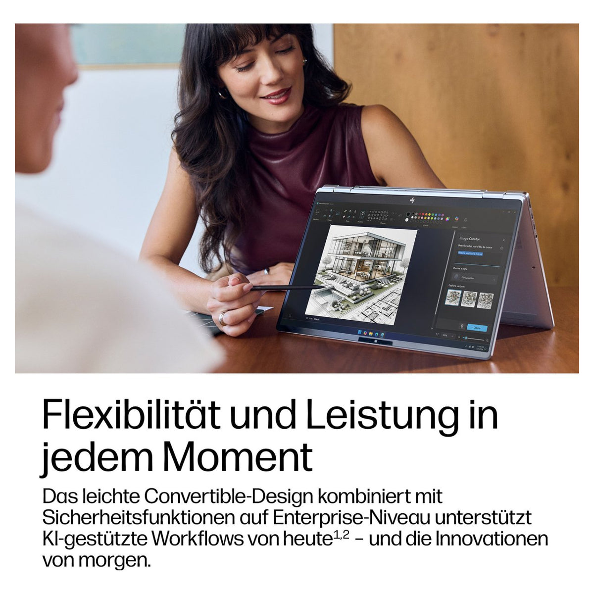 HP EliteBook X Flip G2i CU5 325/32GB/512SSD/W11 Pro 1J Gar (DE)