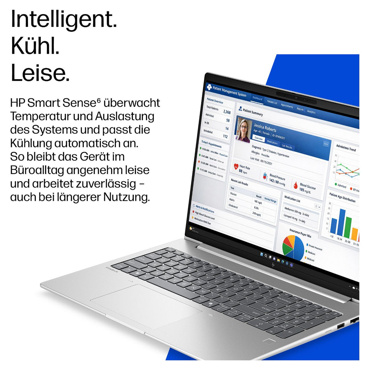 HP EliteBook 6 G2i CU5 325/32GB/512SSD/W11 Pro 2J Gar (DE)